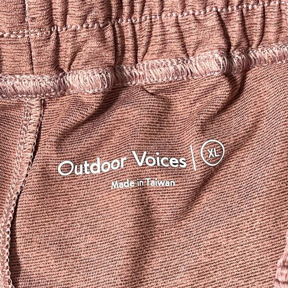 Outdoor Voices Joggers Mens Size XL Performance Tapered Sweatpants Drawstring - Picture 6 of 10